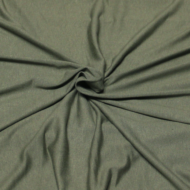 Jersey uni viscose & élasthanne - Tilleul