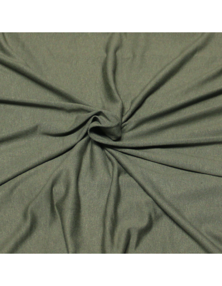 Jersey uni viscose & élasthanne - Tilleul