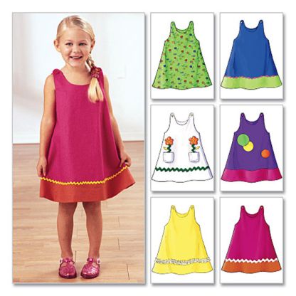 Patron Butterick 3772/4 - Robe enfant 2