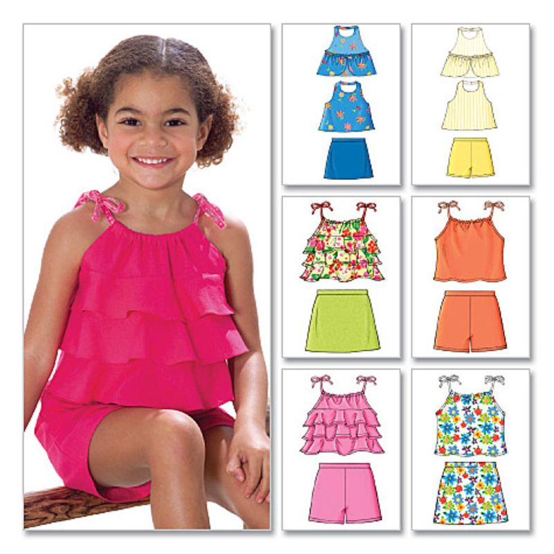 Patron Butterick 4503/CDD - Haut, jupe et short