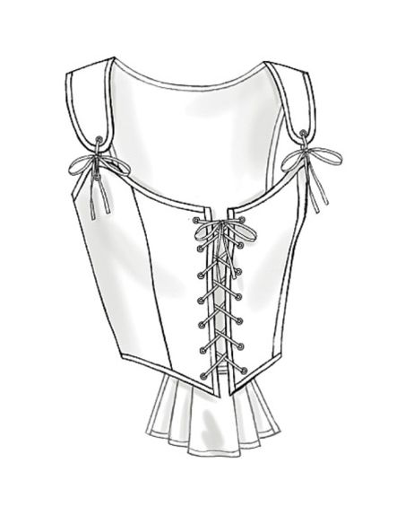 Patron Butterick 4669/EE - Corset