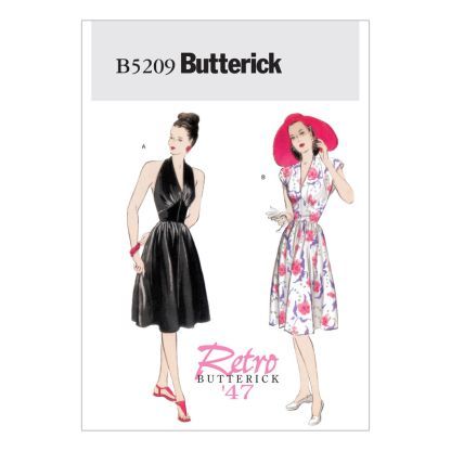 Patron Butterick 5209/EE - Robe