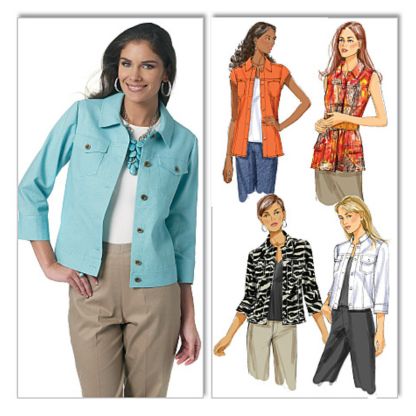 Patron Butterick 5616/E5 - Vestes 2