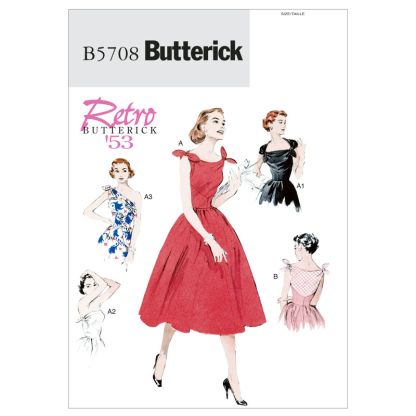 Patron Butterick 5708/E5 - Robe