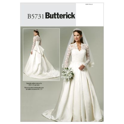 Patron Butterick 5731/EE - Robe