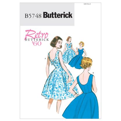 Patron Butterick 5748/E5 - Robe
