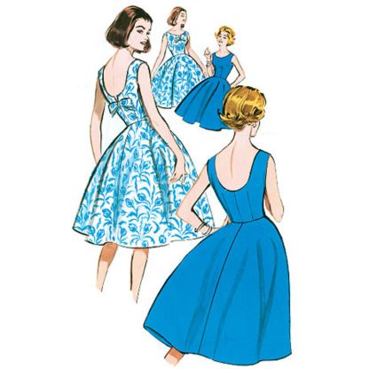 Patron Butterick 5748/E5 - Robe 2