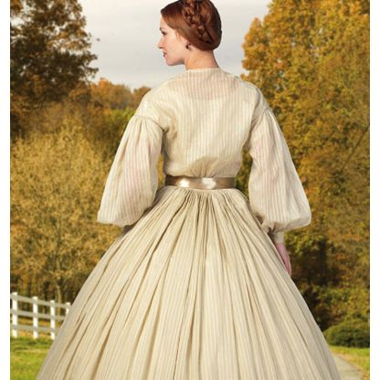 Patron Butterick 5831/F5 - Robe et jupon 2