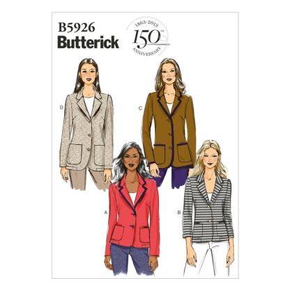Patron Butterick 5926/F5 - Veste