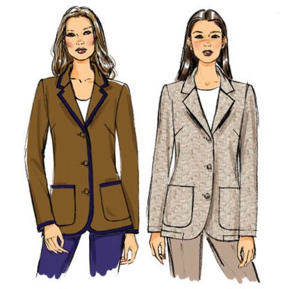 Patron Butterick 5926/F5 - Veste 2