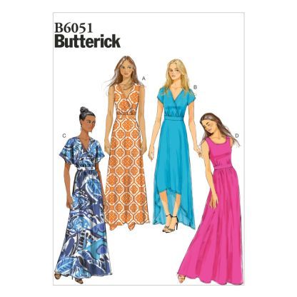Patron Butterick 6051/F5 - Robe