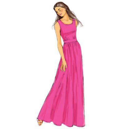 Patron Butterick 6051/F5 - Robe 2