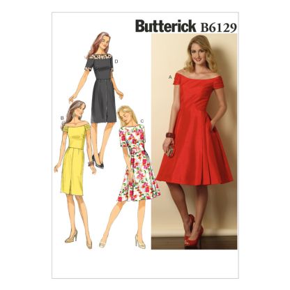 Patron Butterick 6129/E5 - Robe