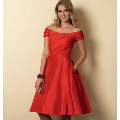 Patron Butterick 6129/E5 - Robe 2