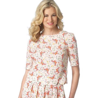 Patron Butterick 6175/E5 - Haut 2
