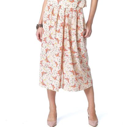 Patron Butterick 6178/A5 - Jupe-culotte 2