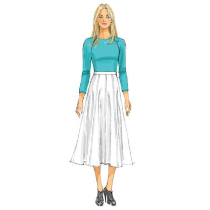 Patron Butterick 6179/E5 - Jupe et jupe-culotte 2