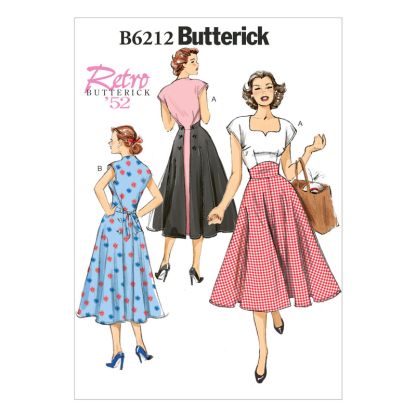 Patron Butterick 6212/E5 - Robe