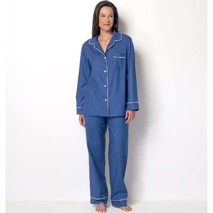 Patron Butterick 6296/E5 - Haut, short et pantalon 2