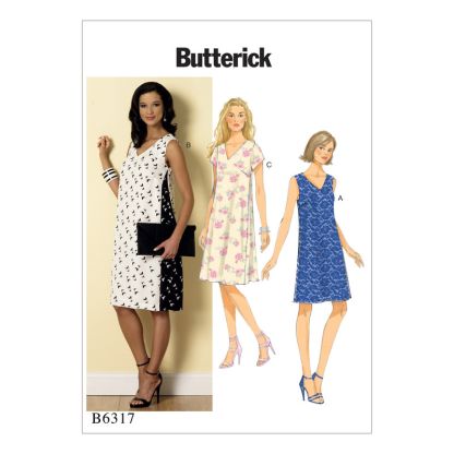 Patron Butterick 6317/E5 - Robe