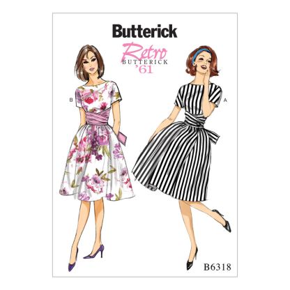 Patron Butterick 6318/E5 - Robe