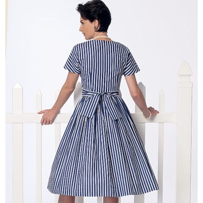 Patron Butterick 6318/E5 - Robe 2