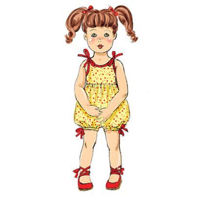 Patron Butterick 6336/OSZ - Vêtement rétro pour poupée de 46cm 2