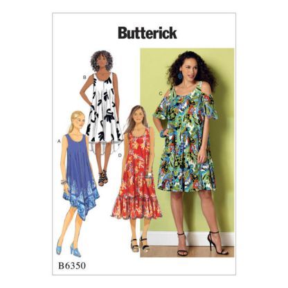 Patron Butterick 6350/ZZ - Robe