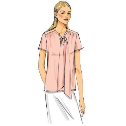 Patron Butterick 6378/E5 - Haut et tunique 2