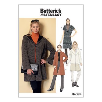 Patron Butterick 6394/ZZ - Manteau