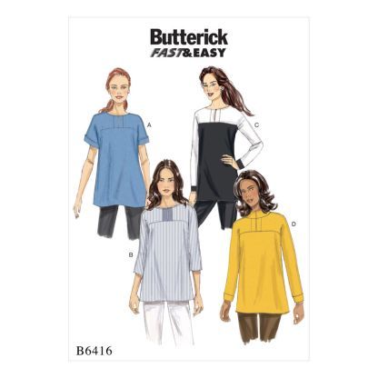 Patron Butterick 6416/E5 - Tunique
