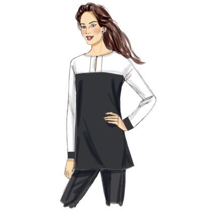 Patron Butterick 6416/E5 - Tunique 2