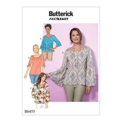 Patron Butterick 6455/ZZ - Haut