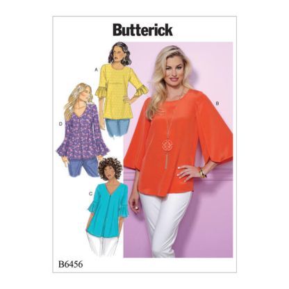 Patron Butterick 6456/E5 - Haut