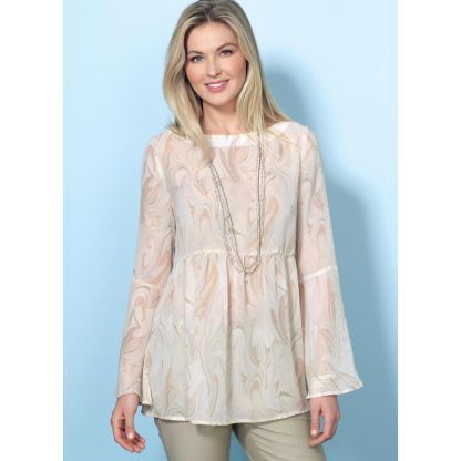 Patron Butterick 6486/ZZ - Hauts 2