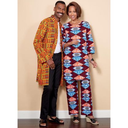 Patron Butterick 6534/XM - Manteau, tunique et pantalon 2