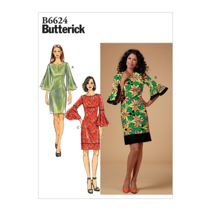 Patron Butterick 6624/RR - Robe