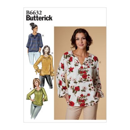 Patron Butterick 6632/E5 - Haut