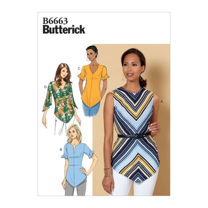 Patron Butterick 6663/E5 - Haut