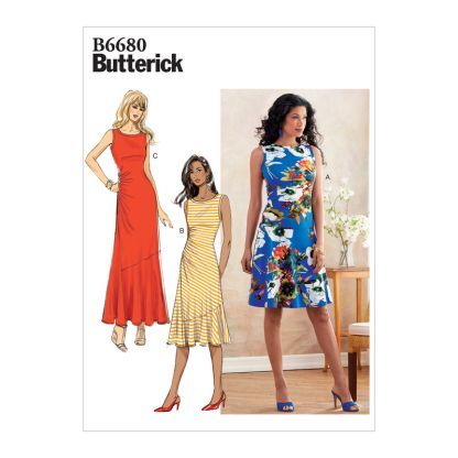Patron Butterick 6680/E5 - Robe