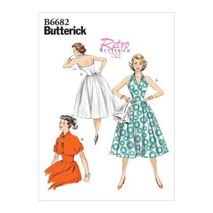 Patron Butterick 6682/E5 - Robe et veste