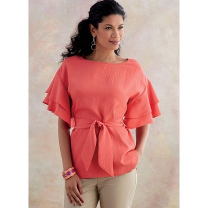Patron Butterick 6685/ZZ - Haut et ceinture 2