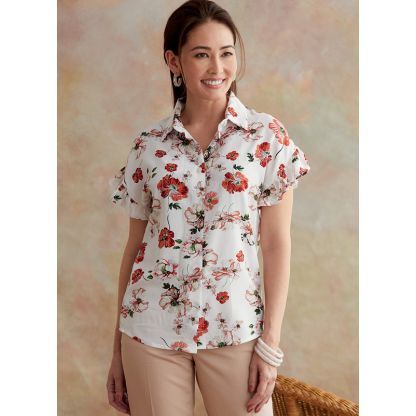 Patron Butterick 6686/E5 - Haut 2