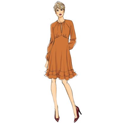 Patron Butterick 6705/A5 - Robe 2
