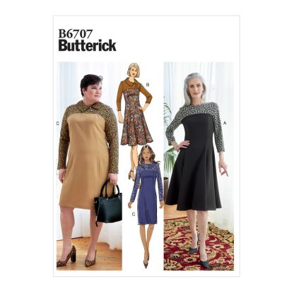 Patron Butterick 6707/RR - Robe
