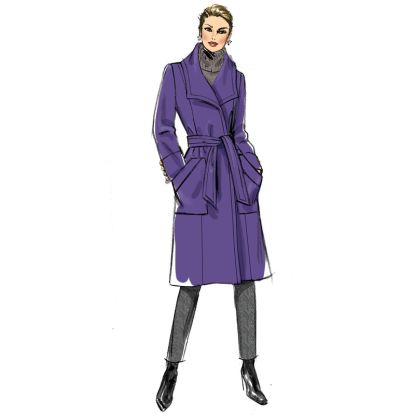 Patron Butterick 6720/XZ - Vêtement de dessus et ceinture 2