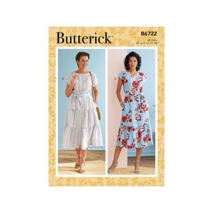 Patron Butterick 6722/E5 - Robe