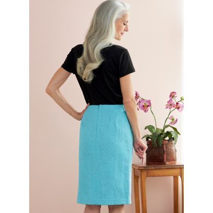 Patron Butterick 6746/F5 - Jupe et ceinture 2