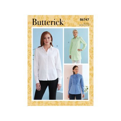 Patron Butterick 6747/E5 - Haut