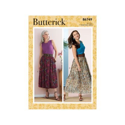 Patron Butterick 6749/ZZ - Jupe
